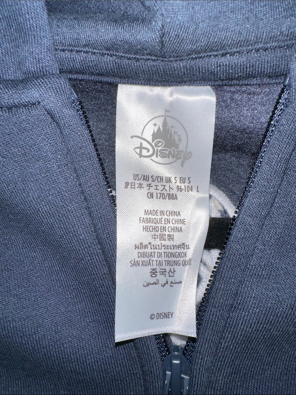 Disneyland Fantasía Anniversary Sorcerer Mickey hoodie - Picture 3 of 4